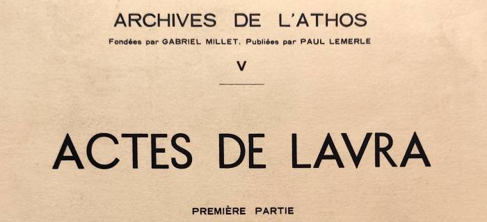 Actes de Lavra